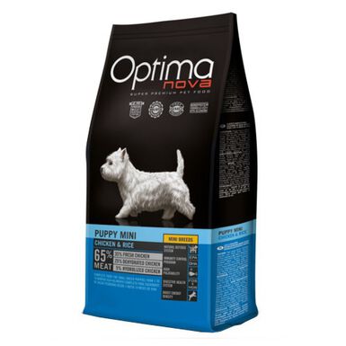 Optima Nova Puppy Mini Frango ração para cães