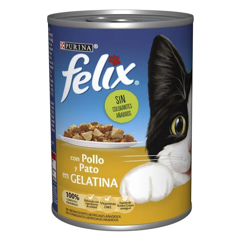 400 g Purina Felix frango e pato lata para gatos, , large Imagem n&uacute;mero 1