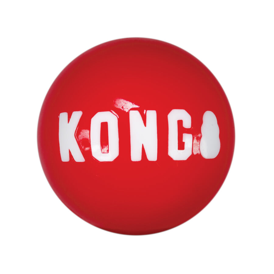 Kong Signature Ball 2-PK bolas para c&atilde;es, , large Imagem n&uacute;mero 2