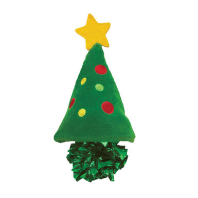 Kong Holiday Crackles Árvore de Natal de brinquedo para gatos