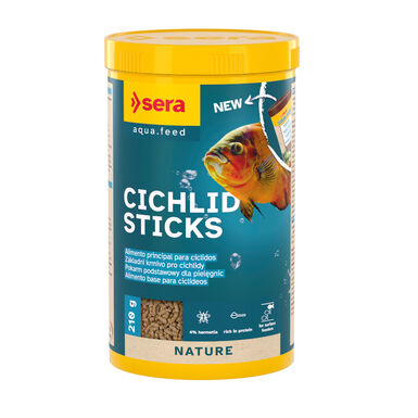 Sera Cichlid Nature Sticks para peixes 