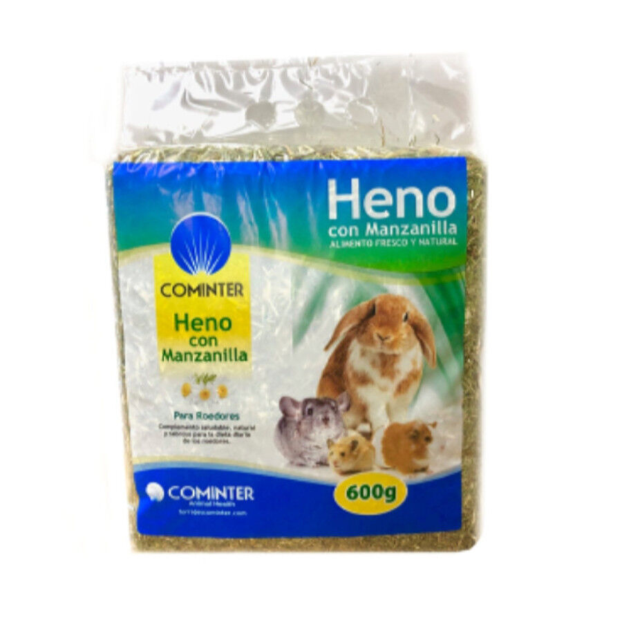 Cominter Feno com Camomila e P&eacute;talas de Girassol para roedores, , large Imagem n&uacute;mero 1