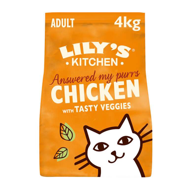 4 kg Lily's Kitchen Grain Free Frango ração para gatos,  Imagem número 1 4 kg Lily's Kitchen Grain Free Frango ração para gatos, , large Imagem número 1