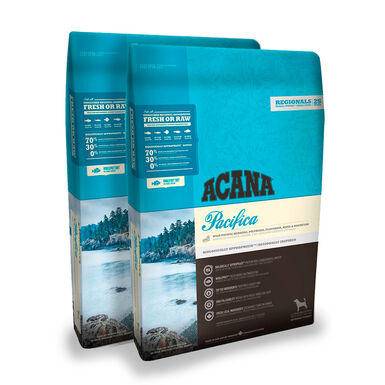 Acana Pacifica - 2x11.4 kg Pack Poupan&ccedil;a