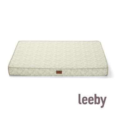 Leeby Colchão botânica antiderrapante para cães