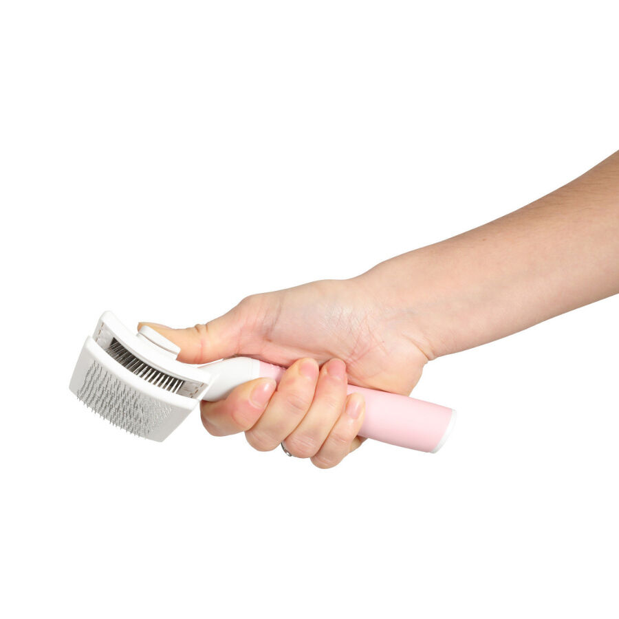 Zolux Anah Escova Slicker Retr&aacute;til de cardar para gatos, , large Imagem n&uacute;mero 2