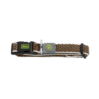 Hunter Hilo Vario Basic Coleira Castanha para cães