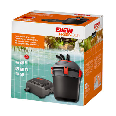 Filtro prensa Eheim com bomba para lagos