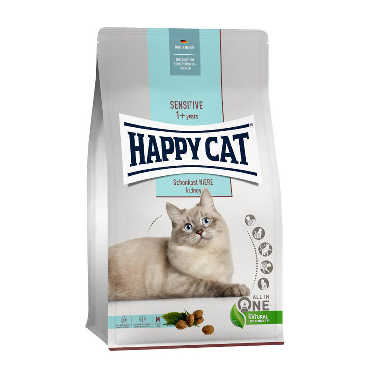 4 kg Happy Cat Sensitive Renal Adult ração para gatos,  Imagem número 1 4 kg Happy Cat Sensitive Renal Adult ração para gatos, , large Imagem número 1