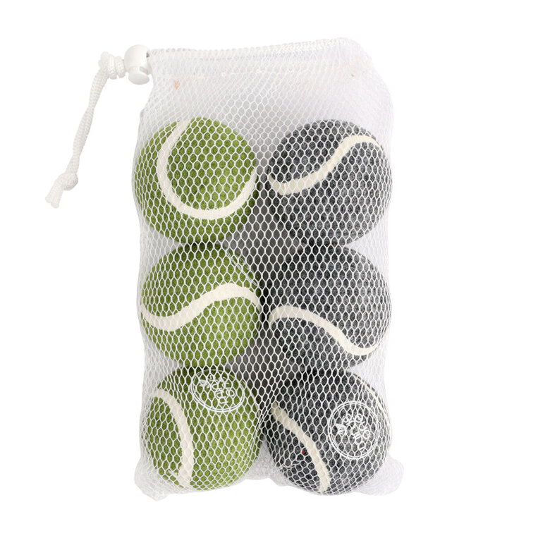 Minus One Bouncy Tennis Ball Pack de 6 bolas de ténis para cães,  Imagem número 2 Minus One Bouncy Tennis Ball Pack de 6 bolas de ténis para cães, , large Imagem número 2