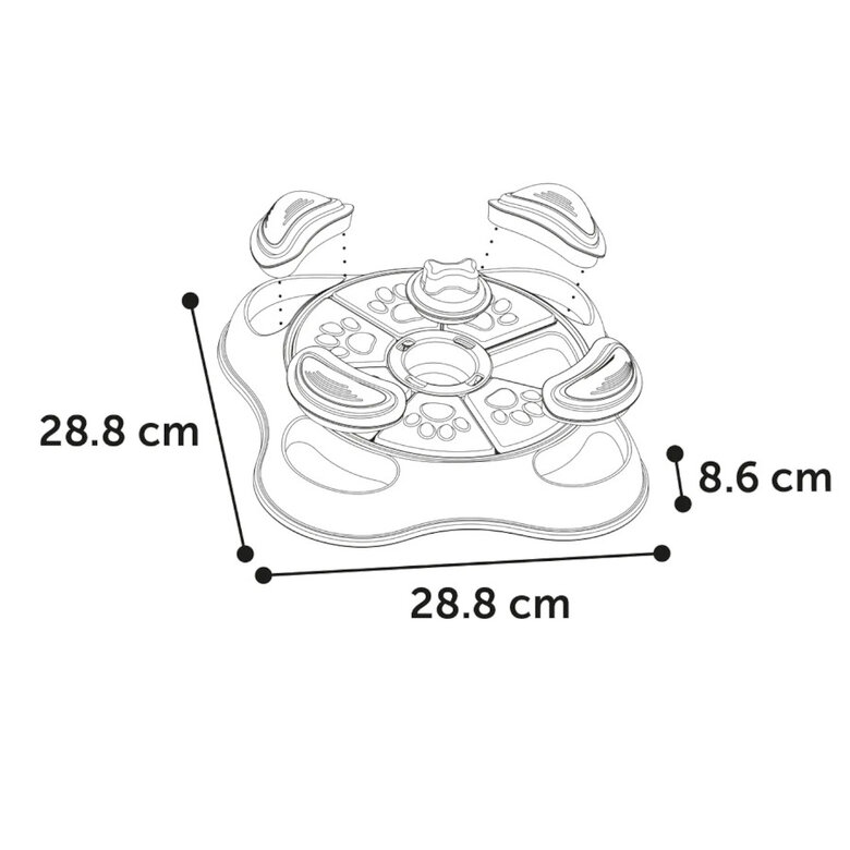 Flamingo Sherlock Brinquedo Interativo para cachorros,  Imagem número 4 Flamingo Sherlock Brinquedo Interativo para cachorros, , large Imagem número 4