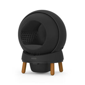 PetSafe SmartSpin Caixa de areia para gatos autolimpante preta