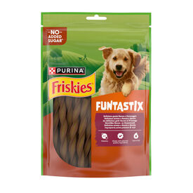 Friskies Funtastix Palitos de Queijo e Bacon para c&atilde;es