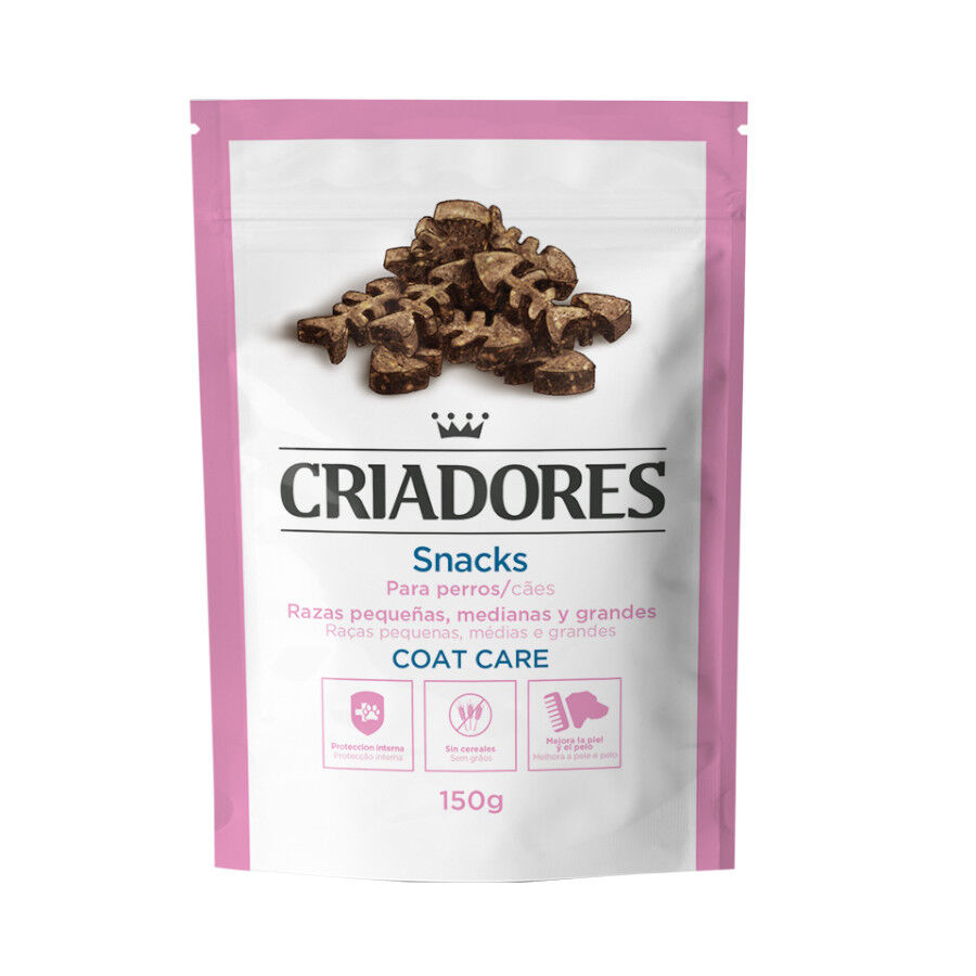 150 g Criadores Adult Coat Care Biscoitos com krill para c&atilde;es, , large Imagem n&uacute;mero 1