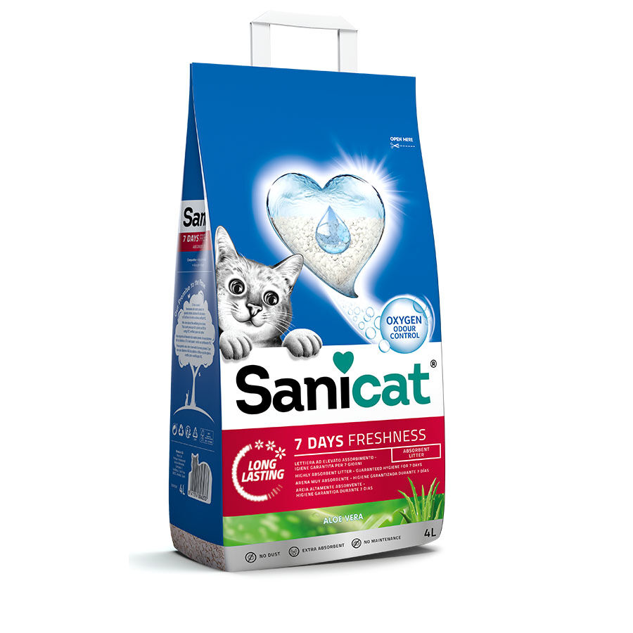 Sanicat Aloe Vera 7 Days arena para gatos Imagem n&uacute;mero 2