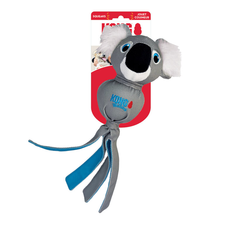 Kong Wubba Zoo Koala Peluche com som para cães,  Imagem número 2 Kong Wubba Zoo Koala Peluche com som para cães, , large Imagem número 2