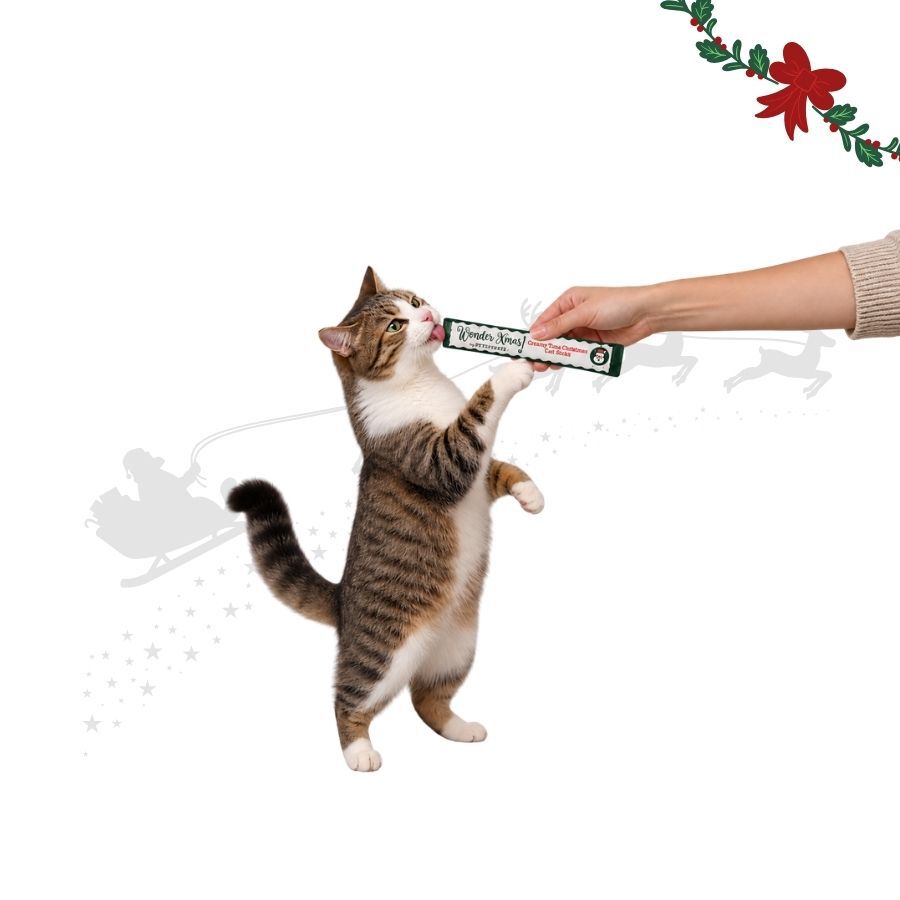 14 g Wonder Christmas Snack l&iacute;quido de atum para gatos, , large Imagem n&uacute;mero 2