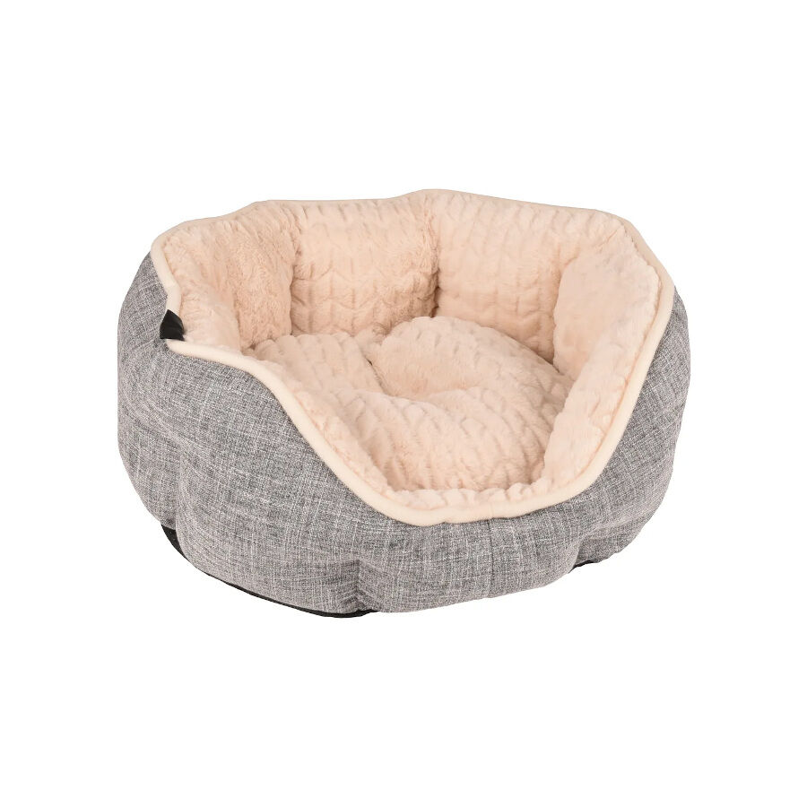 Flamingo Zupo Octagonal Cinzenta cama alcofa para c&atilde;es e gatos, , large Imagem n&uacute;mero 1