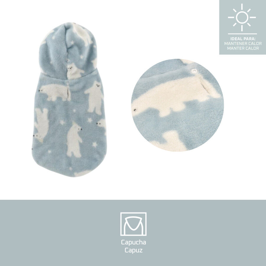 Outech Hoodie Urso-Polar para c&atilde;es, , large Imagem n&uacute;mero 4