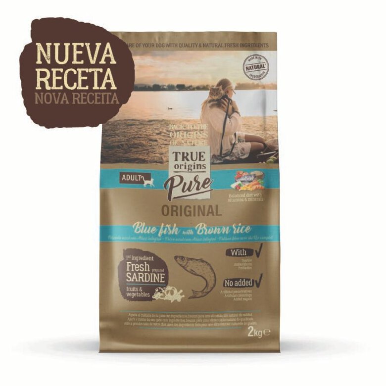 7 kg True Origins Pure Adult Ração de peixe azul para gatos,  Imagem número 2 7 kg True Origins Pure Adult Ração de peixe azul para gatos, , large Imagem número 2