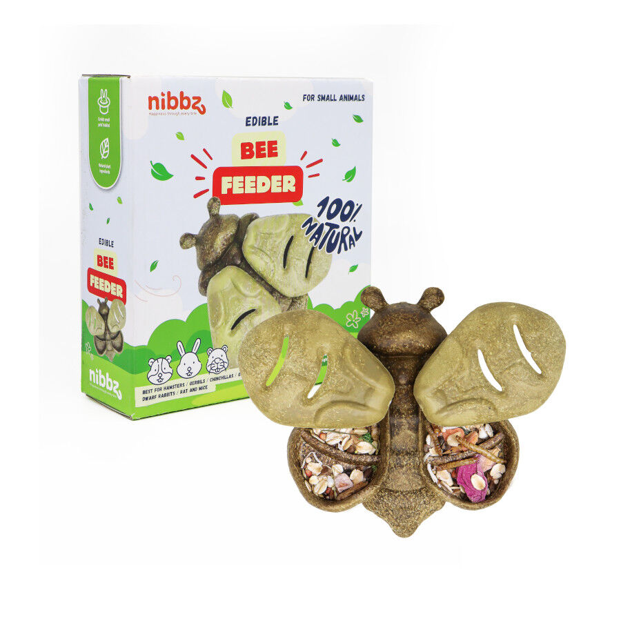 Nibbz Comedouro Abelha Comest&iacute;vel suplemento alimentar para roedores, , large Imagem n&uacute;mero 1