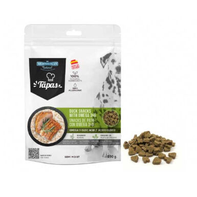 Mediterranean Natural Biscoitos Tapas Gourmet Pato para cães
