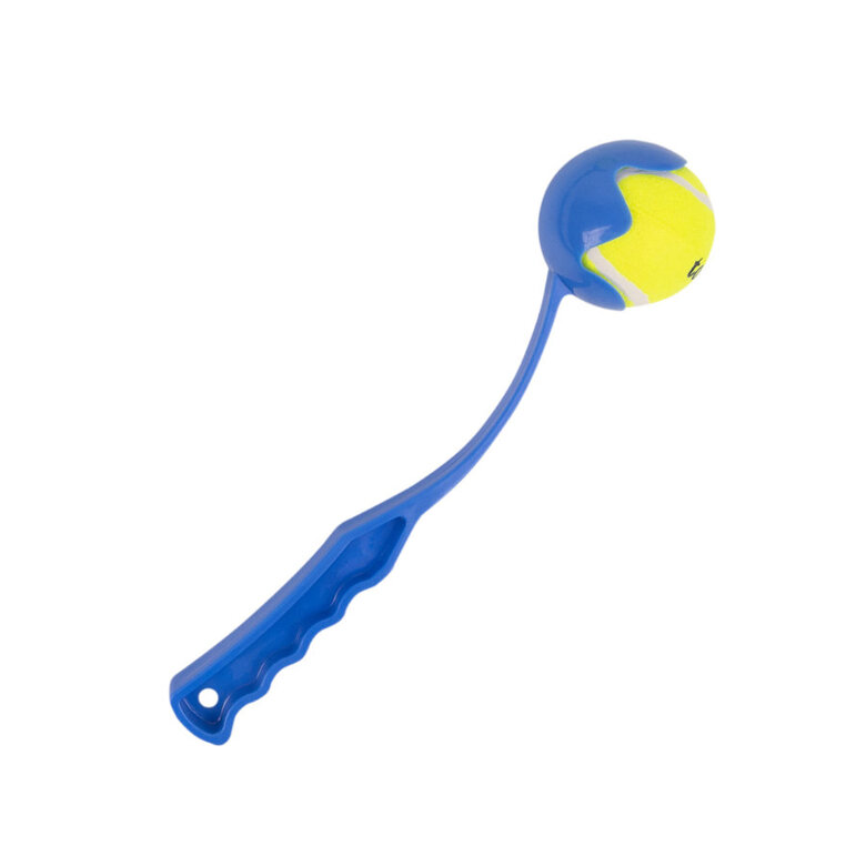 Tootoy! Tennis Ball Launcher Lança Bolas Azul para cães,  Imagem número 1 Tootoy! Tennis Ball Launcher Lança Bolas Azul para cães, , large Imagem número 1