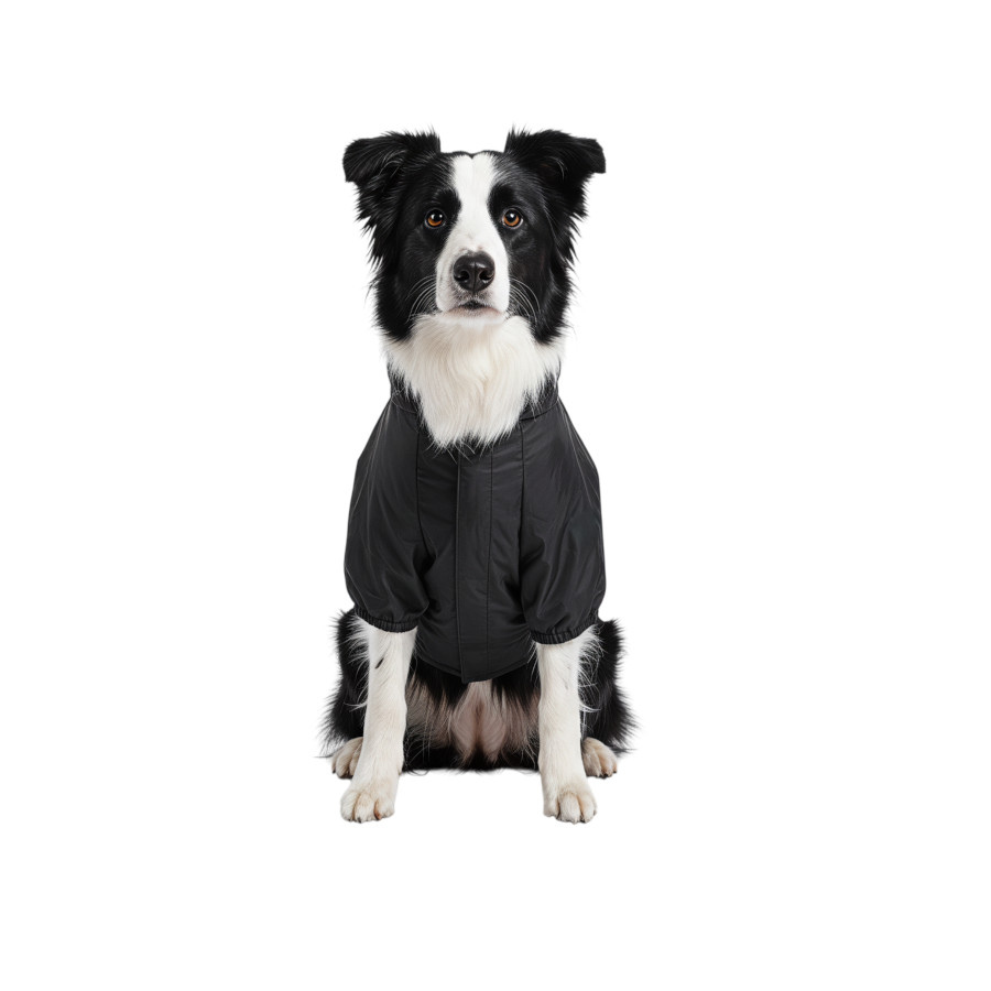 Gotoo Casaco Imperme&aacute;vel Refletor Preto para c&atilde;es, , large Imagem n&uacute;mero 7