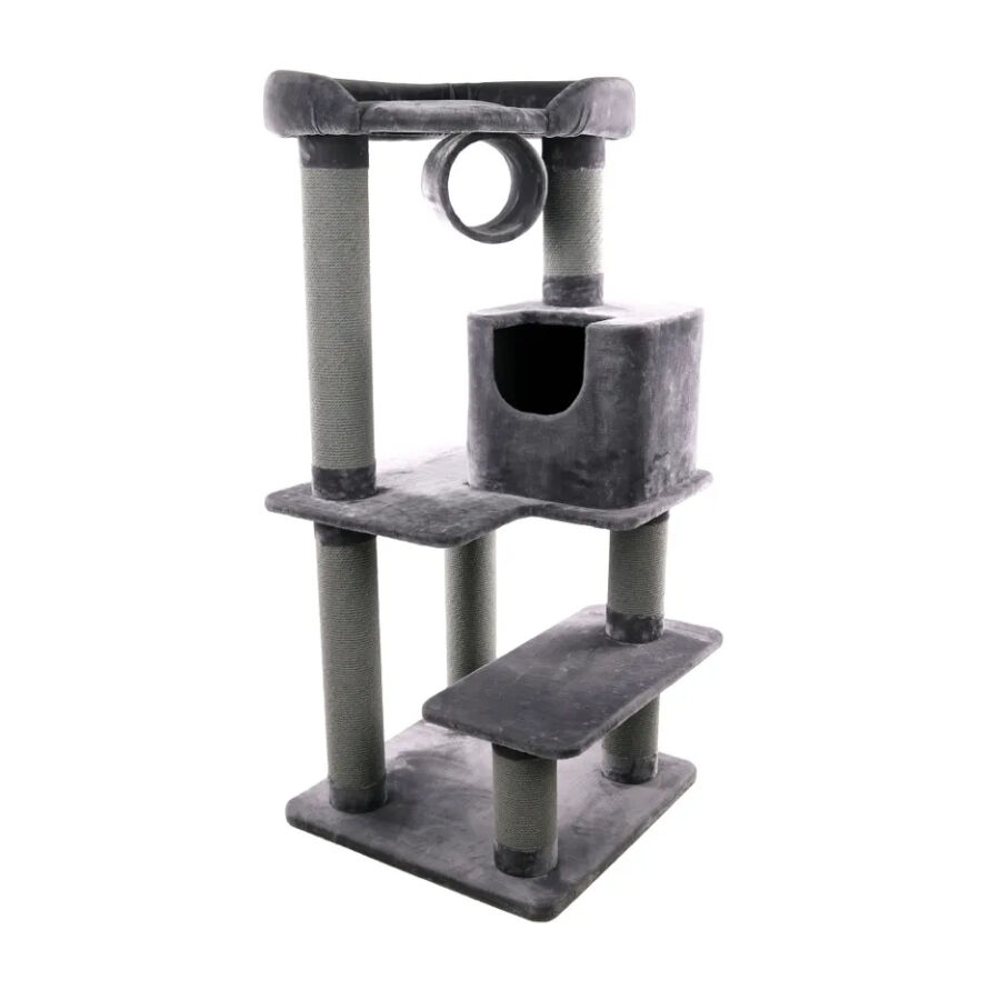 Flamingo Jessi &Aacute;rvore Arranhador Cinzento para gatos , , large Imagem n&uacute;mero 2