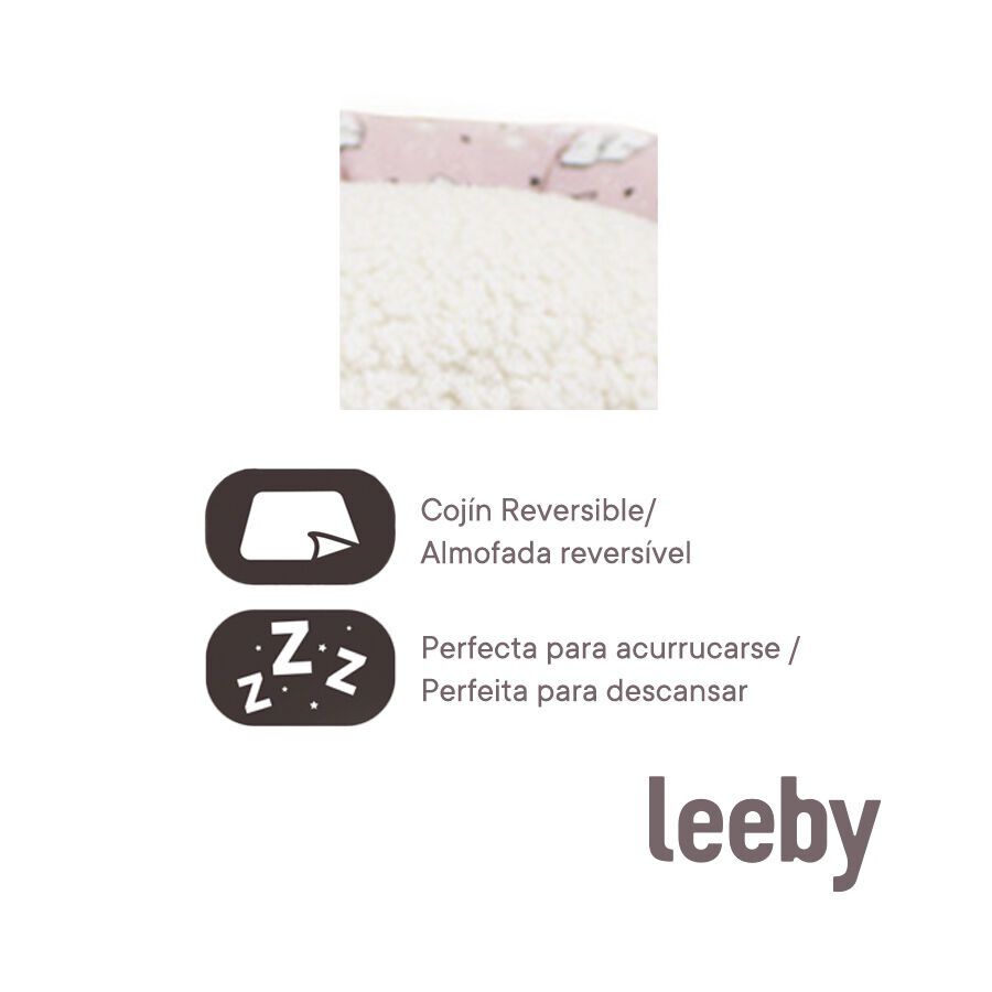 Leeby Cama Suave Cinzenta para gatos, , large Imagem n&uacute;mero 4
