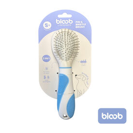 Bloob Escova de pinos e cerdas para c&atilde;es