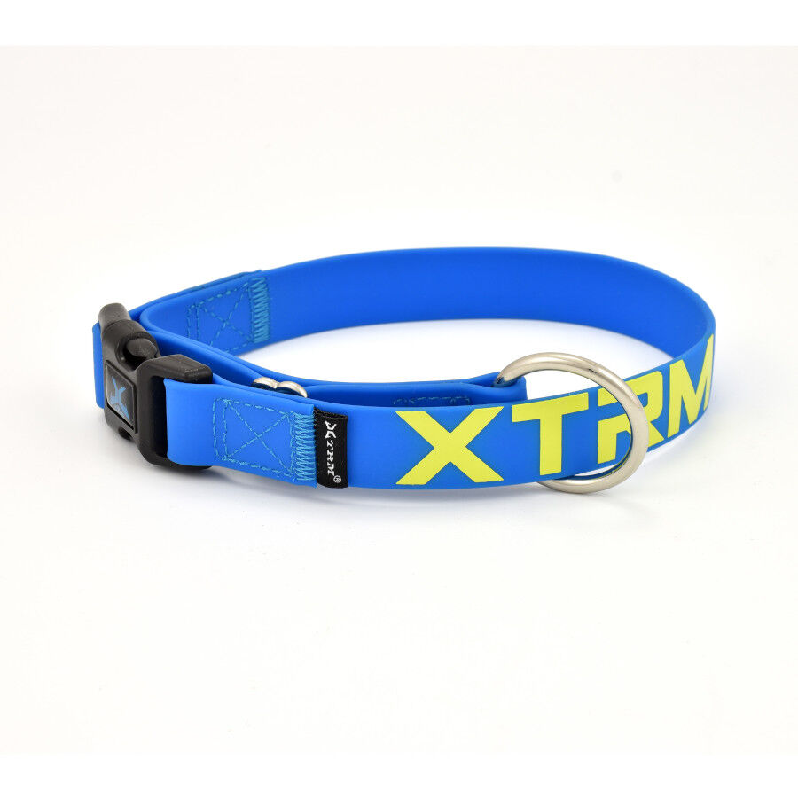 X-TRM Coleira Azul em PVC para c&atilde;es, , large Imagem n&uacute;mero 1