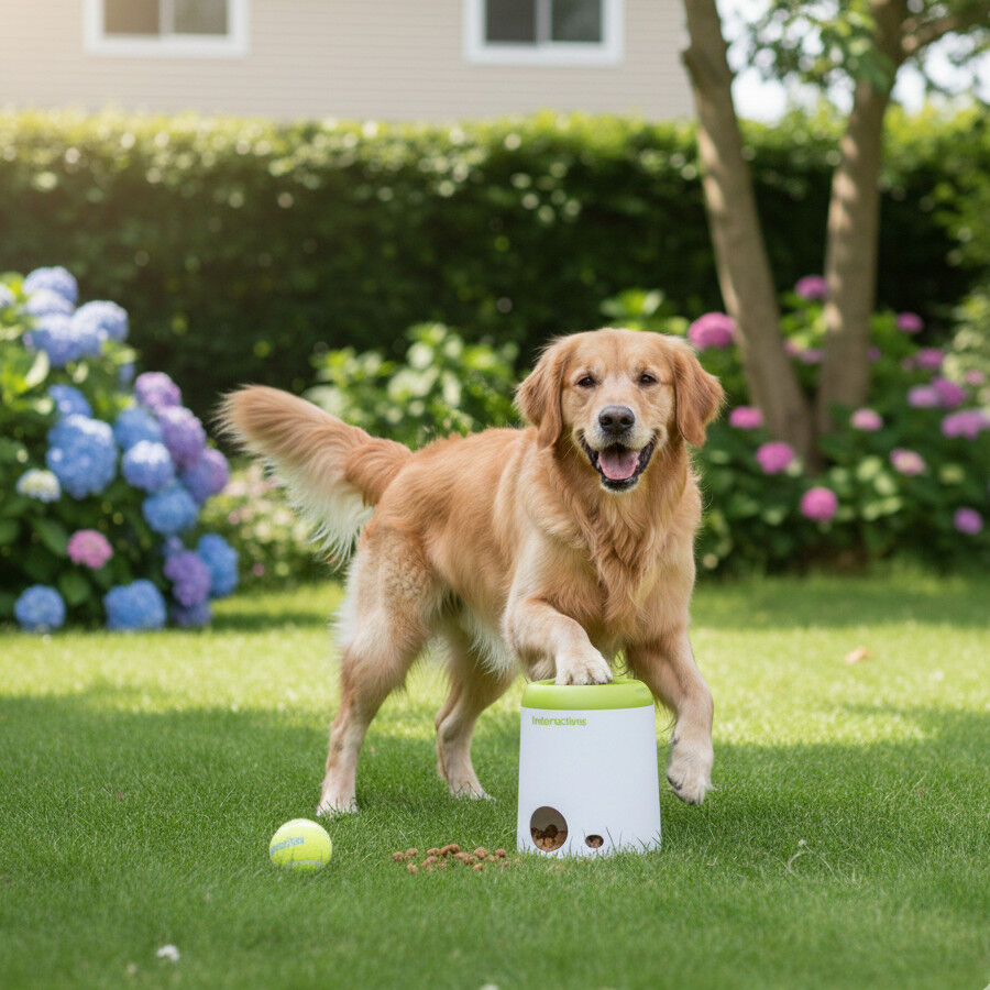All For Paws Interactives Brinquedo dispensador de snacks para c&atilde;es, , large Imagem n&uacute;mero 1