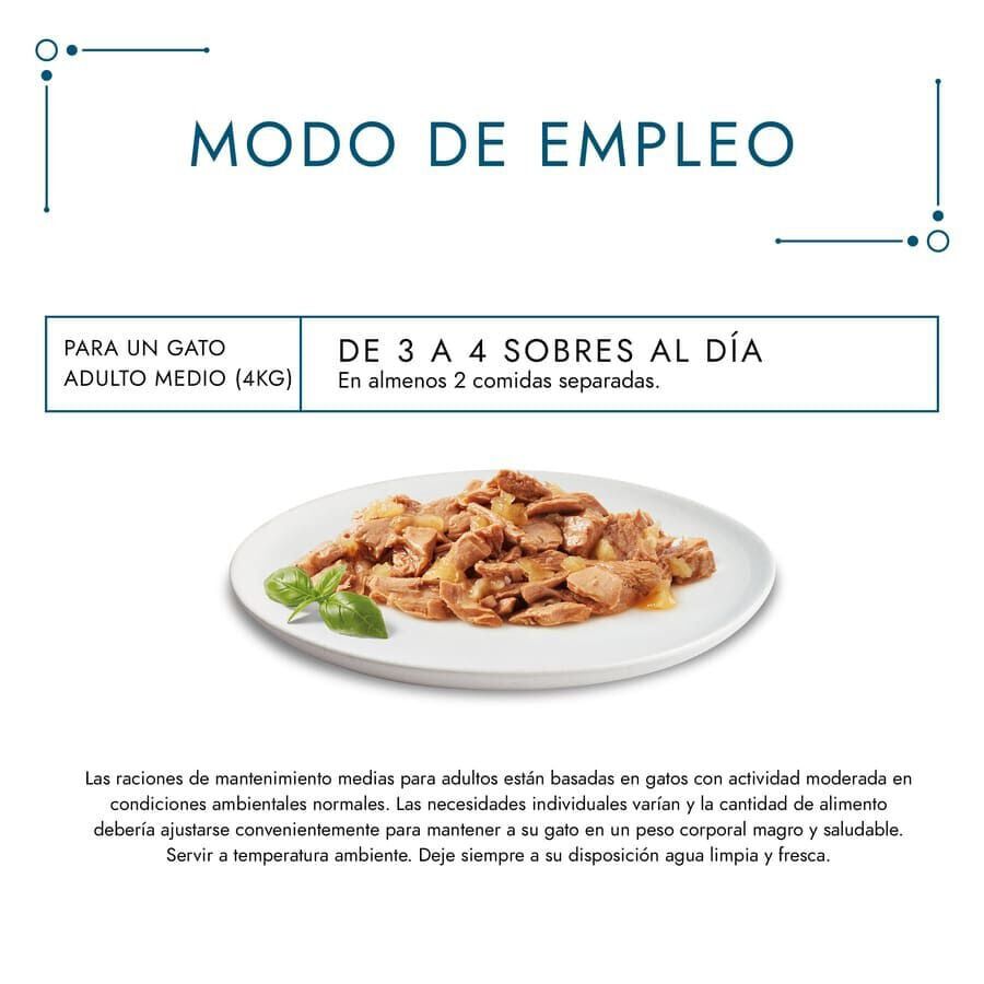 4 saquetas x 85 g Gourmet Perle Filetes em galeia saqueta para gatos - Multipack 4, , large Imagem n&uacute;mero 4