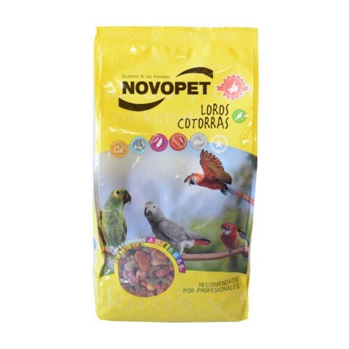 Novopet pienso para loros y cotorras Imagem n&uacute;mero 1