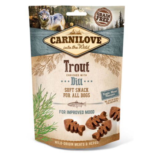 Carnilove Soft Snack Trucha snack para perros Imagem n&uacute;mero 1