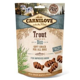 Carnilove Biscoitos Soft Truta e Aneto para cães