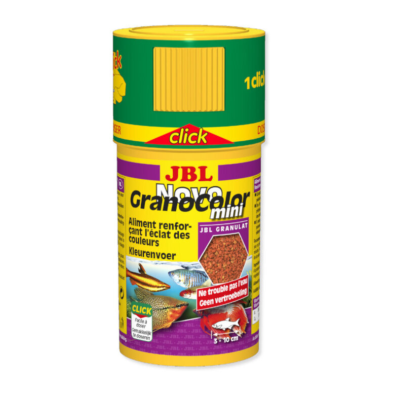 alimentacion_peces_jbl_novogranocolor_mini_JBL300980_M Imagem número 1 JBL NovoGranoColor Mini alimento para peces Imagem número 1