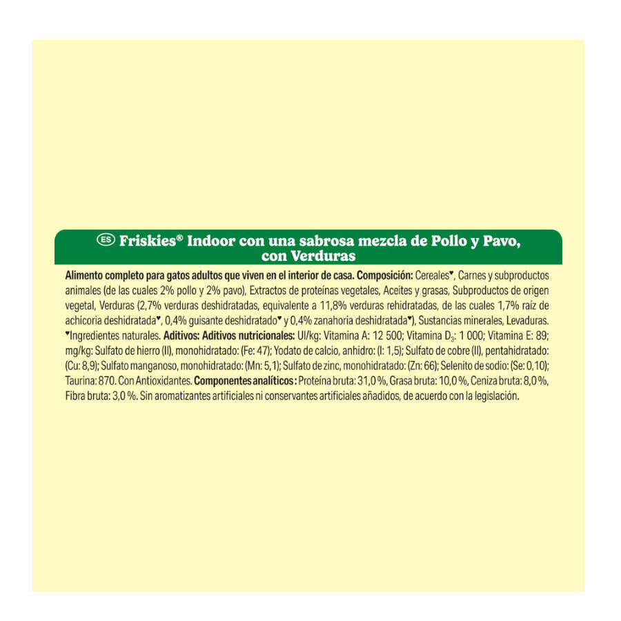 3 kg Friskies Indoor Controlo Bolas Pelo ra&ccedil;&atilde;o para gatos, , large Imagem n&uacute;mero 3