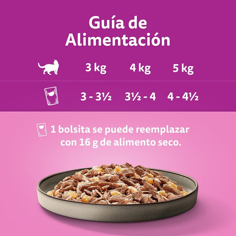 4 saquetas x 85 g Whiskas Casserole Peixes Geleia em Saqueta para Gatos Adultos,  Imagem número 4 4 saquetas x 85 g Whiskas Casserole Peixes Geleia em Saqueta para Gatos Adultos, , large Imagem número 4