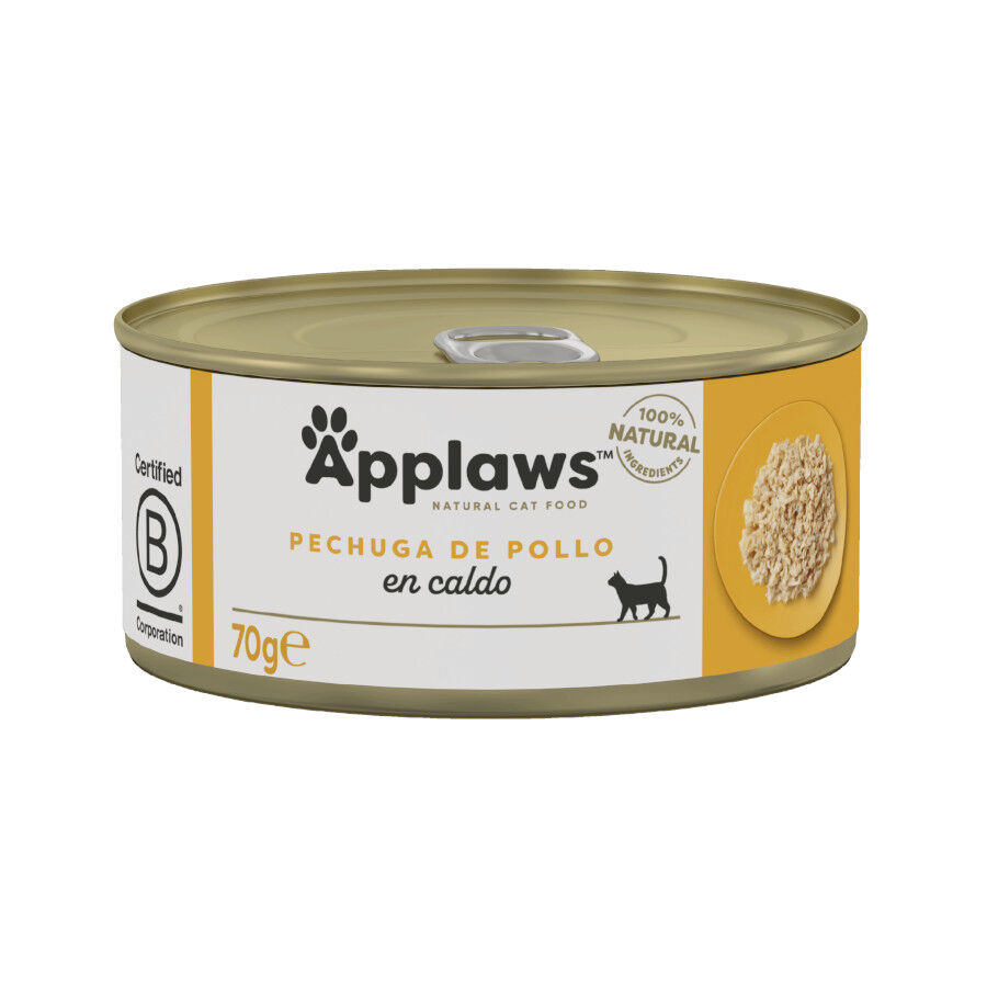 70 g Applaws alimento h&uacute;mido lata para gatos, , large Imagem n&uacute;mero 1