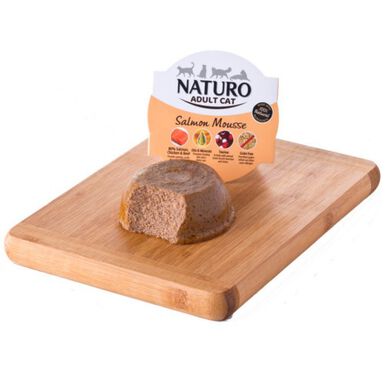 Naturo Adult Salmão terrina com mousse para gatos