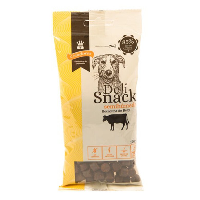 Criadores snack semihúmedo de buey para perros image number null