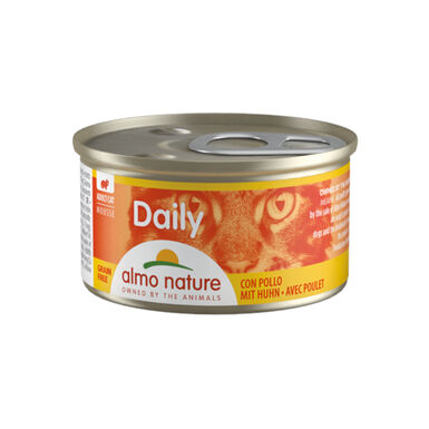 Almo Nature Daily Mousse de Frango para gatos