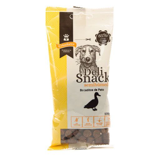 Criadores snack semih&uacute;medo de pato para perros Imagem n&uacute;mero 1