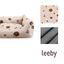 Leeby Alcofa com Capa Amovível Branca com Ouriços para cães, , large Indicador imagem número 4