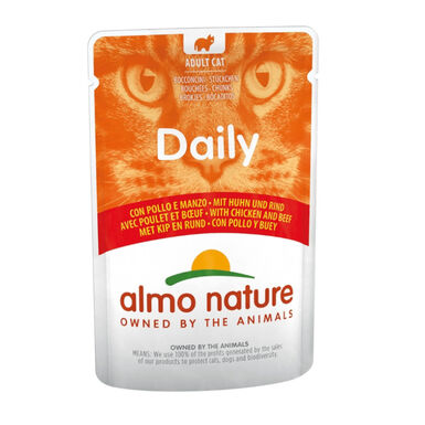 Almo Nature Daily comida húmida frango e vaca 