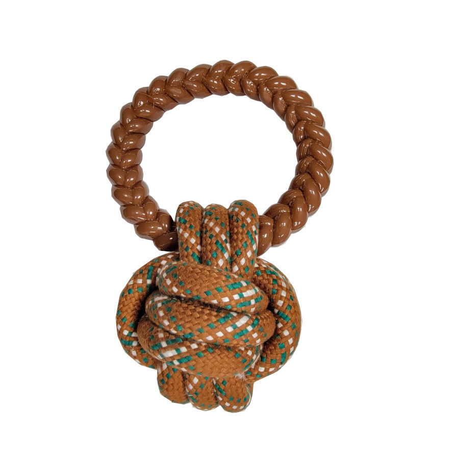 Wonder Christmas Bola com Corda e Mordedor Natal&iacute;cio para C&atilde;es, , large Imagem n&uacute;mero 2