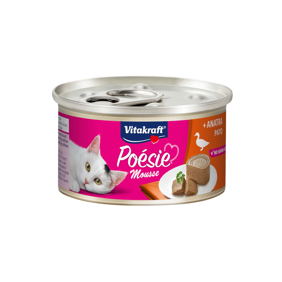 85 g Vitakraft Po&eacute;sie Mousse de Terneira lata para gatos, , large Imagem n&uacute;mero 1