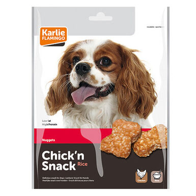 Flamingo Nuggest Karlie Frango para cães